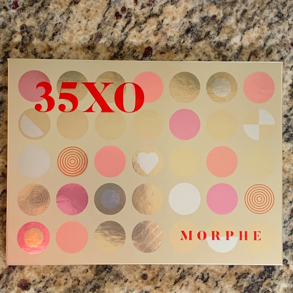 Never Used! Morphe 35XO Natural Flirt Artistry Palette